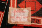 Olga Fisch Formas Vintage Ecuadorian Rug 49814 Label Tag Olga Fisch Formas Vintage Ecuadorian Rug 49814 Label Tag Nazmiyal