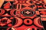 Olga Fisch Formas Vintage Ecuadorian Rug 49814 Middle Part Olga Fisch Formas Vintage Ecuadorian Rug 49814 Middle Part Nazmiyal
