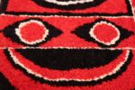 Olga Fisch Formas Vintage Ecuadorian Rug 49814 Smiling Man Olga Fisch Formas Vintage Ecuadorian Rug 49814 Smiling Man Nazmiyal