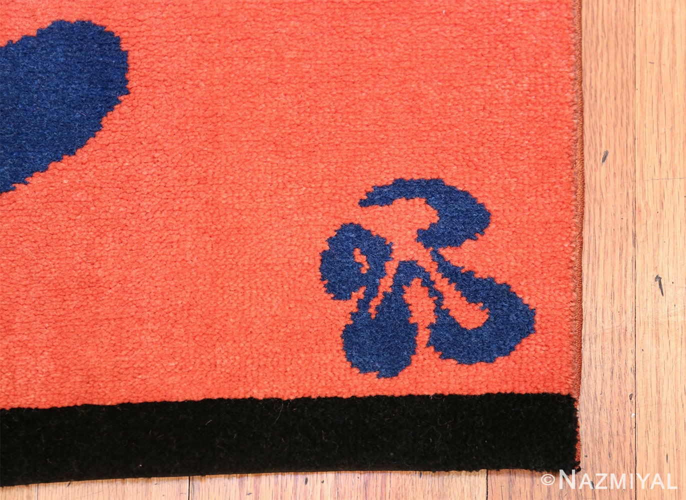 Henri Matisse Mimosa Vintage Rug 49809 Part Corner Nazmiyal
