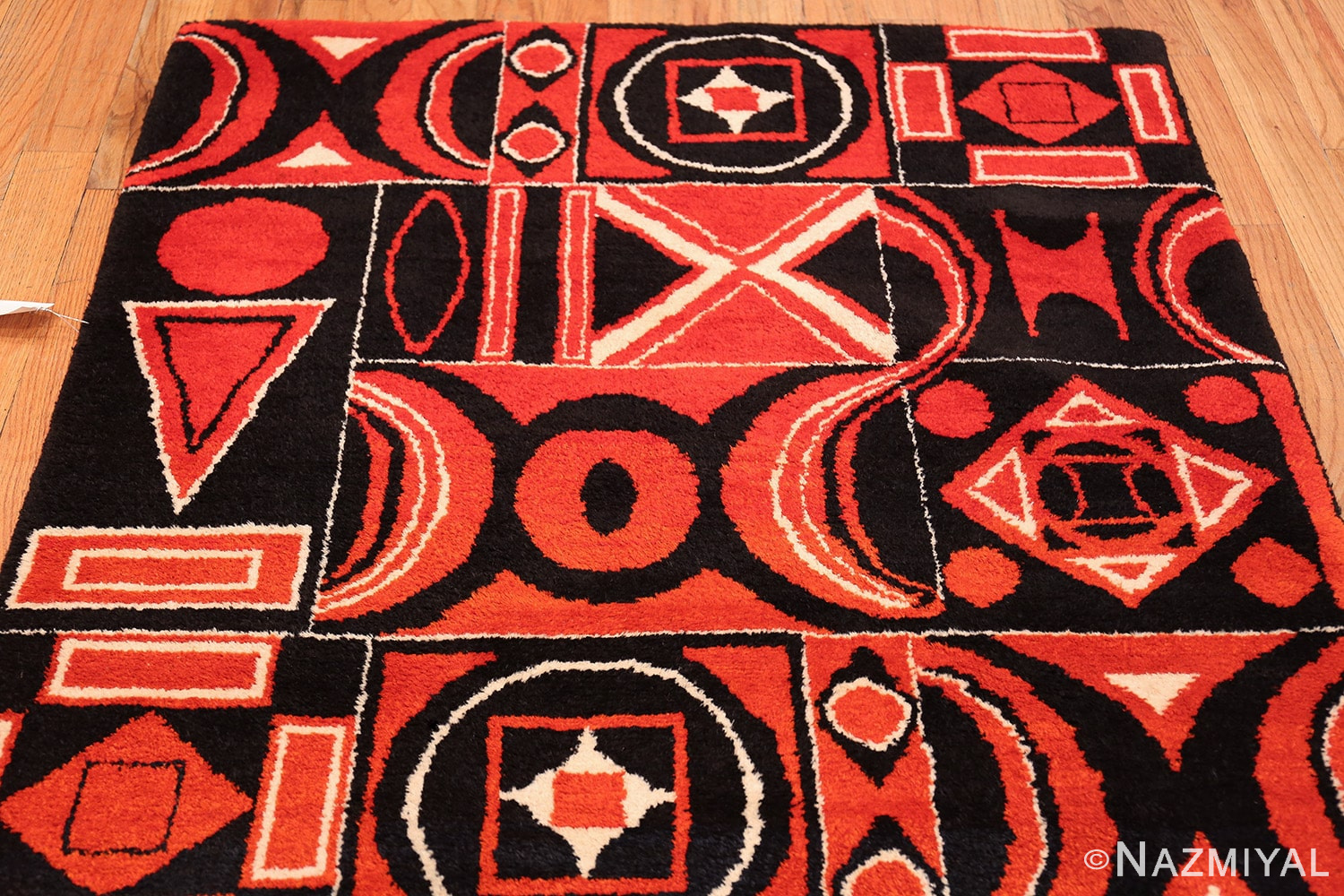 Vintage Ecuadorian Olga Fisch Formas Rug 49814 Nazmiyal Rugs
