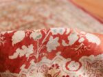 Antique Silk Persian Hajijalili Tabriz Rug 49830 Rust Pile Nazmiyal