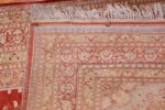 Antique Silk Persian Hajijalili Tabriz Rug 49830 Woven Knots Nazmiyal