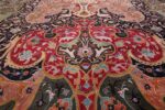 Oversized Vintage Persian Tabriz Rug 49837 Lower Mid Section Nazmiyal