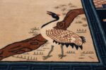 Animal Motif Antique Chinese Rug 49808 Bird Corner Nazmiyal