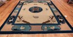 Animal Motif Antique Chinese Rug 49808 Whole Design Nazmiyal