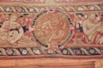 Antique D'Art De Rambouillet Edition French Tapestry 49901 Eagis Script Nazmiyal