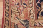 Antique D'Art De Rambouillet Edition French Tapestry 49901 Jungle Man Nazmiyal