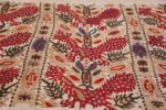 Antique Silk Caucasian Kaitag Embroidery Textile 49904 Field Design Nazmiyal