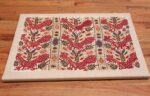 Antique Silk Caucasian Kaitag Embroidery Textile 49904 Whole Design Nazmiyal