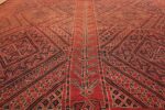 Double Sided Vintage Moroccan Rug 49869 Geometric Pile Nazmiyal
