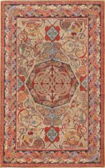 Small George Bain Celtic Hunting Rug 49836 Nazmiyal