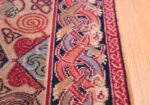 George Bain Small Celtic Hunting Rug 49836 Border Design Nazmiyal