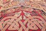 George Bain Small Celtic Hunting Rug 49836 Snake Heads Nazmiyal