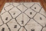Ivory Background Vintage Moroccan Rug 49875 Top Design Nazmiyal