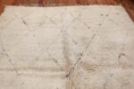 Ivory Background Vintage Moroccan Rug 49879 Top Design Nazmiyal
