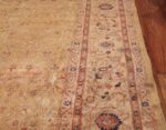 Oversize Antique Turkish Hereke Rug 50384 Border Design Nazmiyal