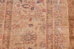 Oversize Antique Turkish Hereke Rug 50384 Woven Knots Nazmiyal