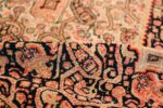 Silk and Wool Antique Persian Senneh Rug 49850 Geometric Pile Nazmiyal