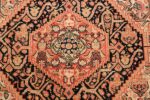 Silk and Wool Antique Persian Senneh Rug 49850 Middle Part Nazmiyal