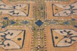 Silk Antique Caucasian Kaitag Embroidery Textile 49903 Central Medallion Nazmiyal