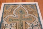 Silk Antique Caucasian Kaitag Embroidery Textile 49903 Top Design Nazmiyal
