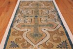 Silk Antique Caucasian Kaitag Embroidery Textile 49903 Field Design Nazmiyal