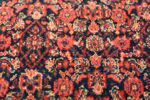 Small Silk and Wool Antique Persian Senneh Rug 49851 Texture Shot Nazmiyal