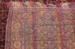 Small Silk and Wool Antique Persian Senneh Rug 49851 Woven Knots Nazmiyal