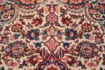 Small Size Antique Silk Persian Kashan Rug 49853 Tiny Candle Nazmiyal