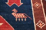 Small Size Tribal Antique Caucasian Avar Rug 49852 Colorful Horse Nazmiyal
