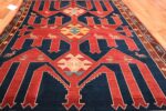 Small Size Tribal Antique Caucasian Avar Rug 49852 Field Design Nazmiyal