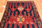 Small Size Tribal Antique Caucasian Avar Rug 49852 Top Design Nazmiyal