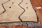 Small Size Vintage Moroccan Rug 49889 Side Corner Nazmiyal