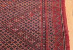Vintage Double Sided Moroccan Rug 49899 Border Design Nazmiyal