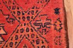 Vintage Room Size Double Sided Moroccan Rug 49880 Front Border Design Nazmiyal