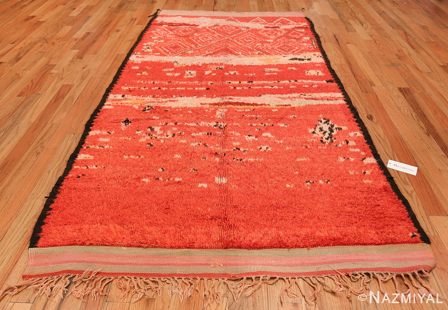 Room Size Vintage Moroccan Rug 49893 Whole Design Nazmiyal