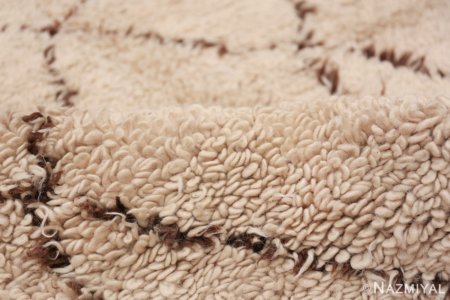 Vintage Room Size Moroccan Rug 49878 Dense Pile Nazmiyal