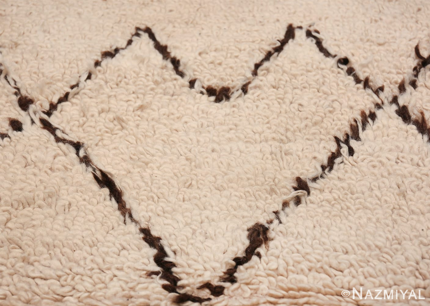 Vintage Room Size Moroccan Rug 49878 Heart Nazmiyal