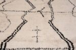 Wide Hallway Vintage Moroccan Rug 49897 Closeup Texture Nazmiyal