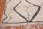 Wide Hallway Vintage Moroccan Rug 49897 Side Corner Nazmiyal