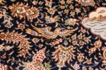 Animal Motif Silk Modern Chinese Rug 49923 Flying Bird Nazmiyal