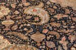 Animal Motif Silk Modern Chinese Rug 49923 Pending Vase Nazmiyal