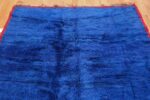 Blue Room Size Vintage Moroccan Rug 49915 Top Design Nazmiyal