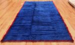Blue Room Size Vintage Moroccan Rug 49915 Whole Design Nazmiyal
