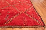 Double Sided Vintage Moroccan Rug 49916 Side Corner Nazmiyal