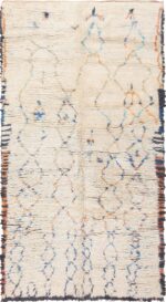 Geometric Vintage Moroccan Rug 49917 Nazmiyal