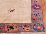 Large Antique Chinese Rug 49909 Fish Border Nazmiyal