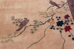 Large Antique Chinese Rug 49909 Sitting Birds Nazmiyal