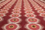 Large Vintage Scandinavian Swedish Kilim 49922 Field Design Nazmiyal